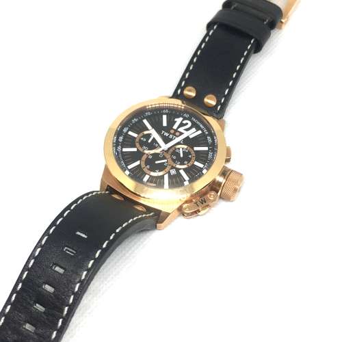 TW Steel Mens Quartz Wristwatch Rose Gold