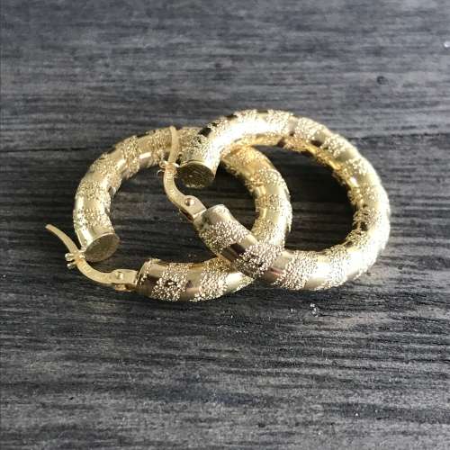 9ct Yellow Gold Earrings