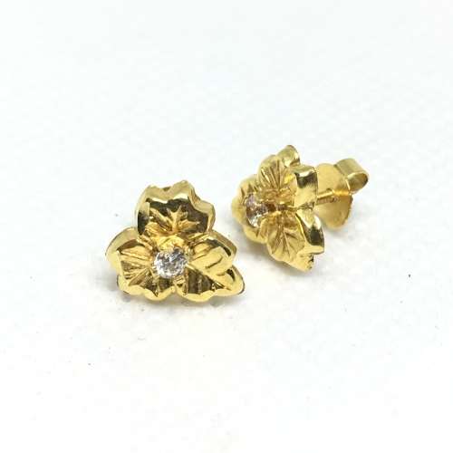 Yellow Gold Earrings