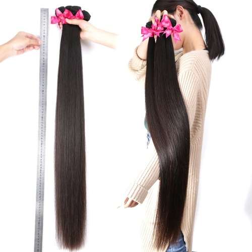FREE SHIPPING!!! Raw Virgin Brazilian Straight Hair Bundles + 13x4 Closure (32, 34, 34 + Closure 20)