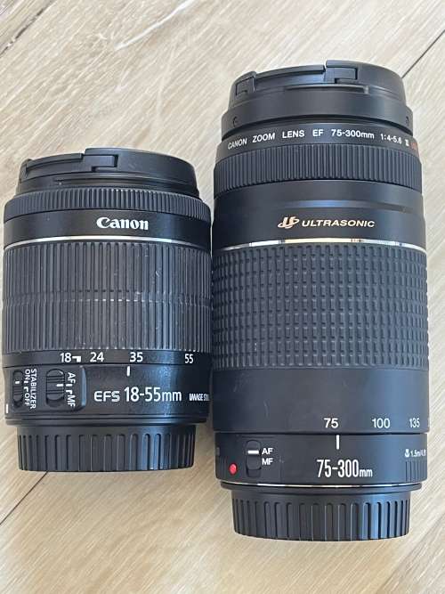 Canon EOS 700D Camera and 18 MP Lens Plus Kit with 2 Extra Lenses