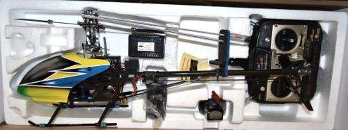 New RC 6-Ch 2.4Ghz RTF DYNAM E-Razor 450-3D Helicopter