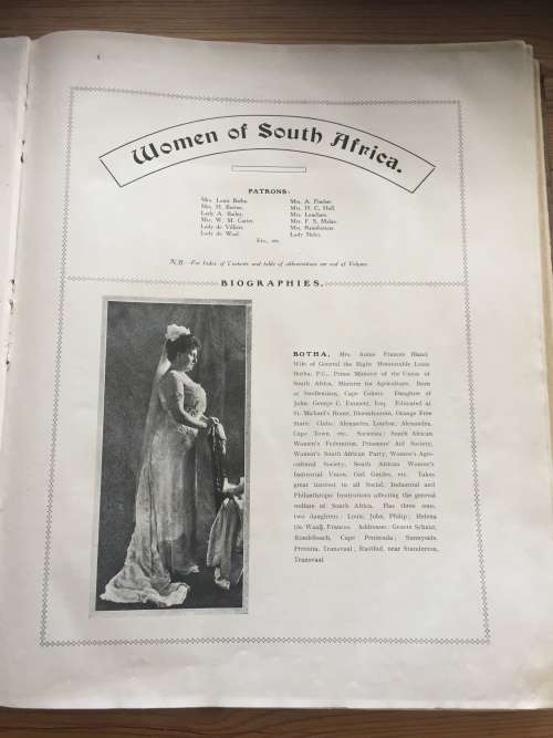 Women of South Africa 1913 Edition