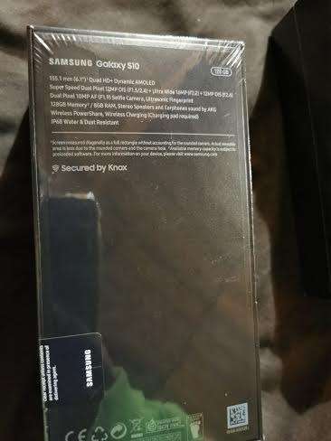 SAMSUNG BLACK S10    *VODACOM 24 MONTH GUARANTEE *