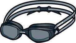 Original Adidas Fulcrum 1pc 033718 Swimming Goggles - Medium