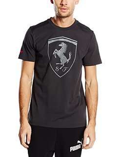 Original Mens Puma Ferrari Big Shield Tee 570681-01 - Medium ***Official Licensed Product***