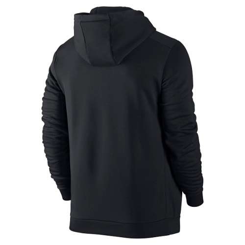 Original Mens Nike KO Therma Full Zip Down Hoody - 650735-010 - Large