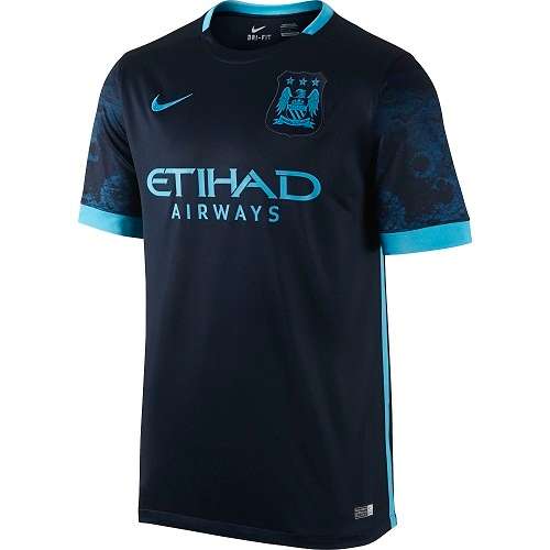 Original Mens NIKE 2015-2016 Man City Away - X Large - 658881-476