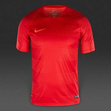 Original Mens NIKE Short Sleeve Dri-Fit Flash GPX - Large - 725910-657