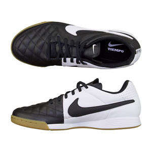 Original Mens Nike Tiempo Genio Leather IC - 631283-010 - UK 10 (SA 10)