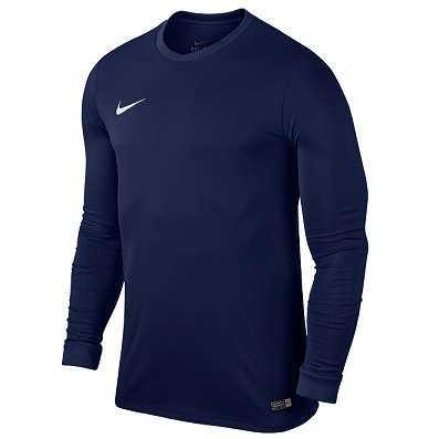 Original Mens Nike Park VI Long Sleeve Dri-Fit 725884-410 - Large