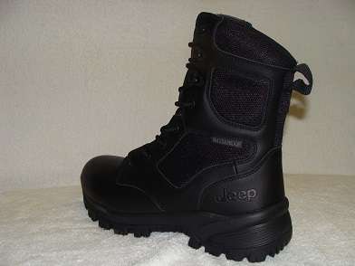 Original Mens Jeep Hawk Waterproof - UK 9 (SA 9) Leather Upper - Mesh Lining - Rubber Outsole