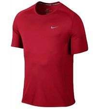 Original Mens NIKE Miler UV Short Sleeve Dri-FIT 717405-658 - Large - UPF 40+