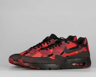 Original Mens Nike Air Max 1 Ultra Moire Print 806851-600 - UK 11 (SA 11)