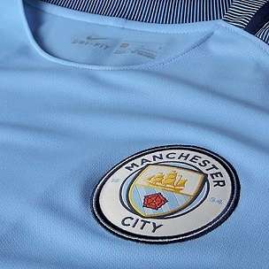Original Mens Nike 2016/17 Manchester City FC Stadium Home - XX Large - 776907-489