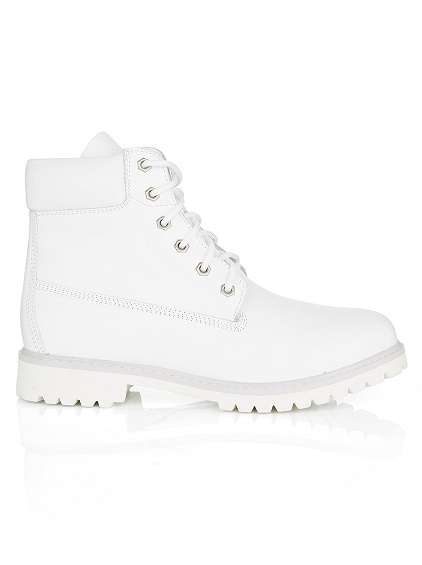 Original Mens Jeep Gecko White Nappa - UK 10 (SA 10) Leather Upper