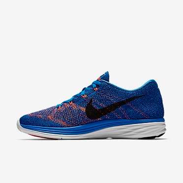 Original Mens Nike Flyknit Lunar 3 698181-405 - UK 11 (SA 11)