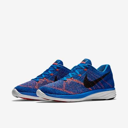Original Mens Nike Flyknit Lunar 3 698181-405 - UK 11 (SA 11)