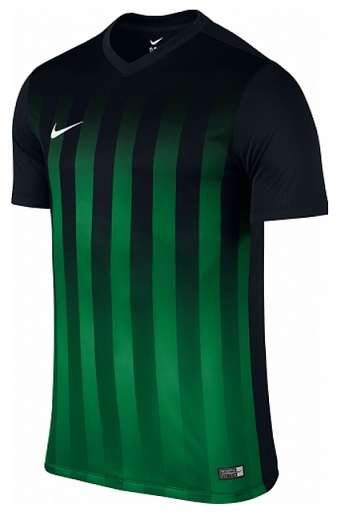 Original Mens NIKE Striped Division II SS Training Jersey - Large - 725893-013