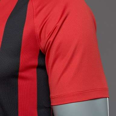 Original Mens NIKE Striped SS Top - Medium - 832976-657