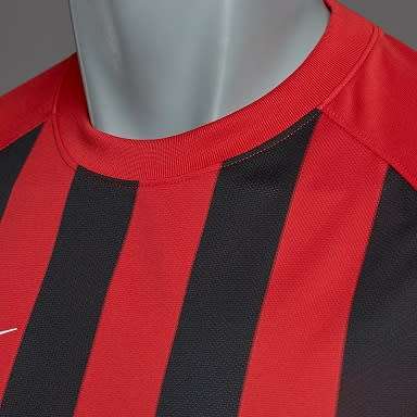 Original Mens NIKE Striped SS Top - Medium - 832976-657