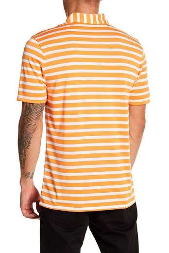 Original Mens NIKE Breathe Stripe Golf Polo - 833065-856 - Large