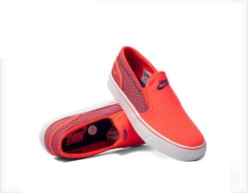 Original Ladies Nike Toki Slip Canvas - 724770-664 - UK 7 (SA 7)