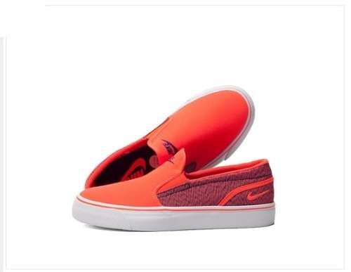 Original Ladies Nike Toki Slip Canvas - 724770-664 - UK 7 (SA 7)