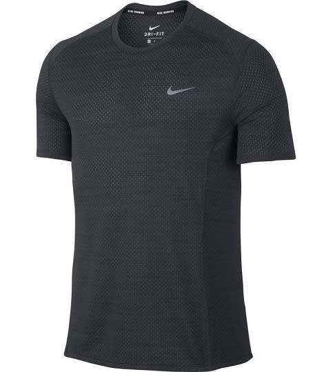 Original Mens NIKE MILER Dri-FIT SS - 904800-014 - Large