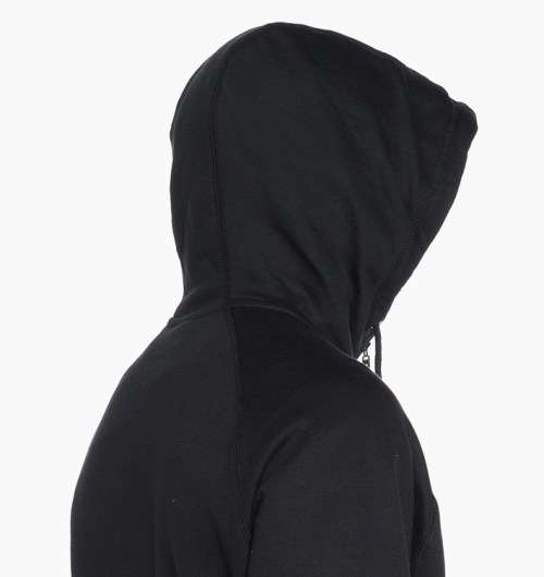 Original Mens Nike AW77 FT Full Zip Hoody - 897376-010 - Medium