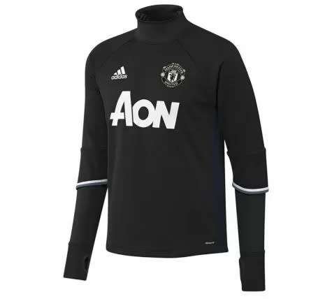 Original Mens Adidas 2016-2017 Manchester United Training Top - AP1023 - X Large