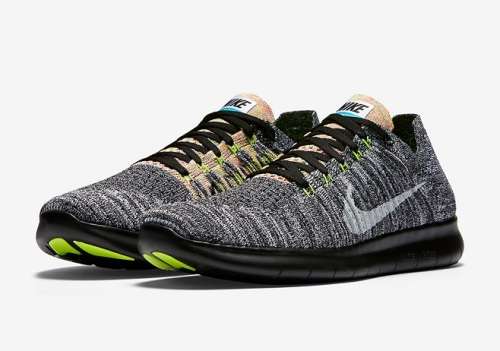Original Mens Nike FREE RN FLYKNIT - 831069-004 - UK10 (SA 10)