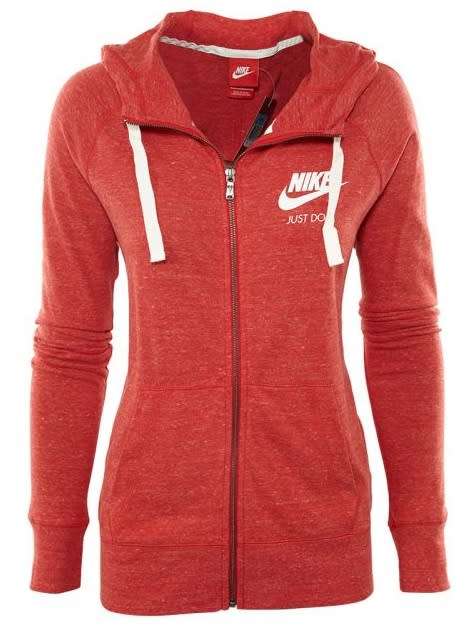 Original Womens Nike NSW Vintage Full-Zip Hoodie - 726057-657 - X Large