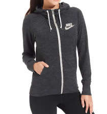 Original Womens Nike NSW Vintage Full-Zip Hoodie - 813872-010 - Small