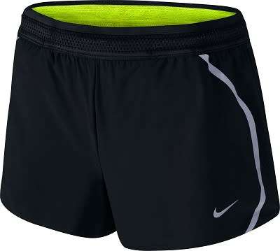 Original Womens Nike Aeroswift Aerodynamic Lightweight Shorts - 719564-010 - Small