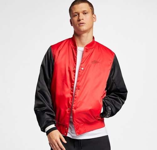 Original Mens Nike AIR BOMBER JACKET - AR1837-657 ***SEE AVAILABLE SIZES IN AD***