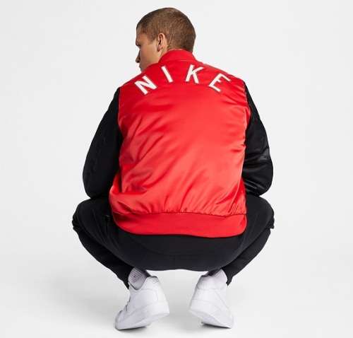 Original Mens Nike AIR BOMBER JACKET - AR1837-657 ***SEE AVAILABLE SIZES IN AD***