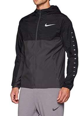 Original Mens Nike Herren Essential Hooded Jacket - AT4004-060 - X Large