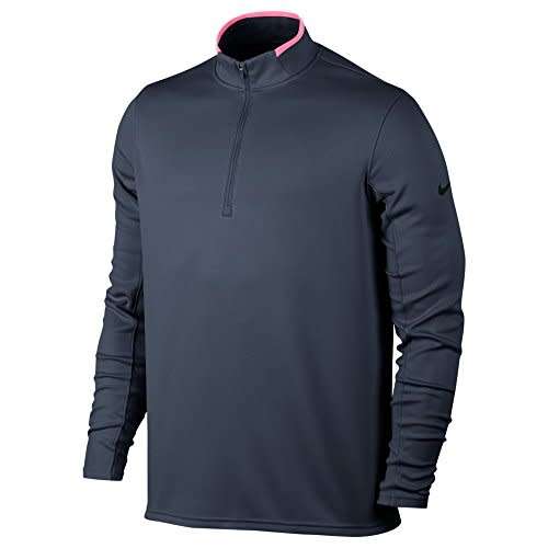 Original Mens NIKE Half Zip Long Sleeve - 833282-471 - X Large