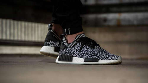 Original Mens ADIDAS NMD R1 PK Zebra - BY3013 - UK 9 (SA 9)