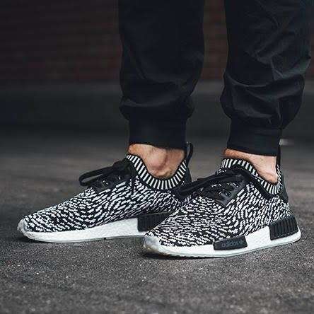 Original Mens ADIDAS NMD R1 PK Zebra - BY3013 - UK 9 (SA 9)