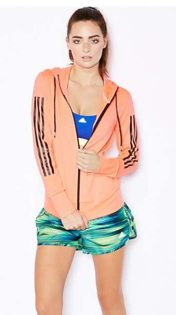 Original Womens Adidas Energy Graphic Shorts - AA0532 - X Large