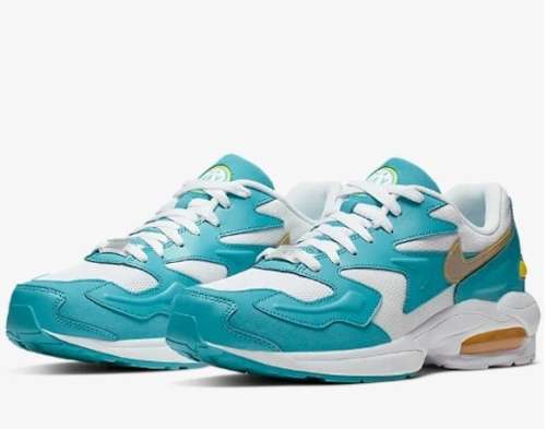 Original Mens Nike AIR MAX 2 LIGHT - AO1741-105 - UK 8 (SA 8)