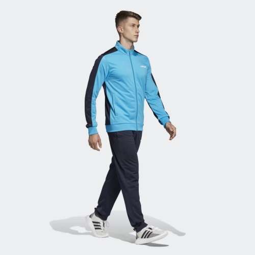 Original Mens ADIDAS MTS ESSENTIALS 2 PIECE TRACKSUIT - DV2471 - Large