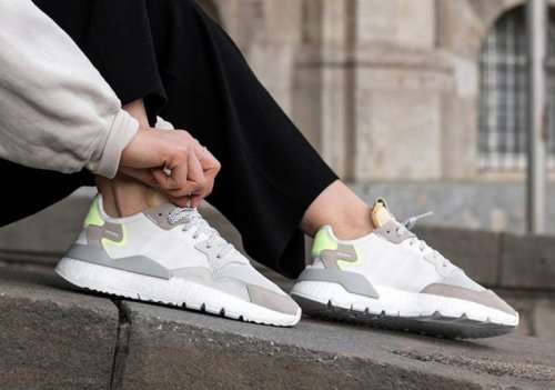 Original Womens ADIDAS NITE JOGGER - CG6098 - UK 6 (SA 6)