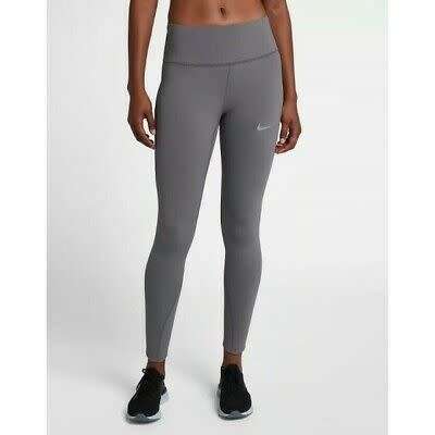 Original Nike Womens Power Reflective Flash Running Training Tights - CD8212-056 - Large