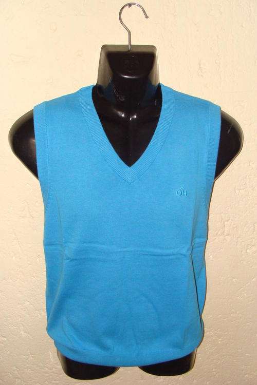 Mens Daniel Hechter Sleeveless Pull Over - Medium