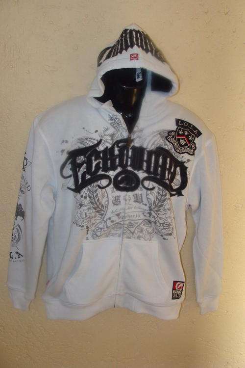 Authentic Mens ECKO UNLTD Hoodie with thick Inner Fleece Medium