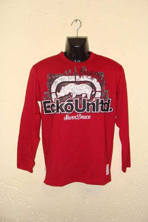 Mens ECKO UNLTD Long Sleeve T Shirt XX Large