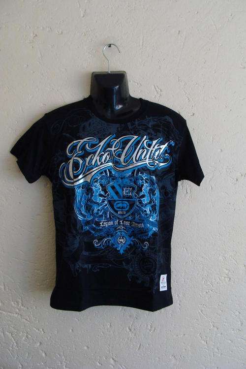 Mens ECKO UNLTD T Shirt Small Slim Fit